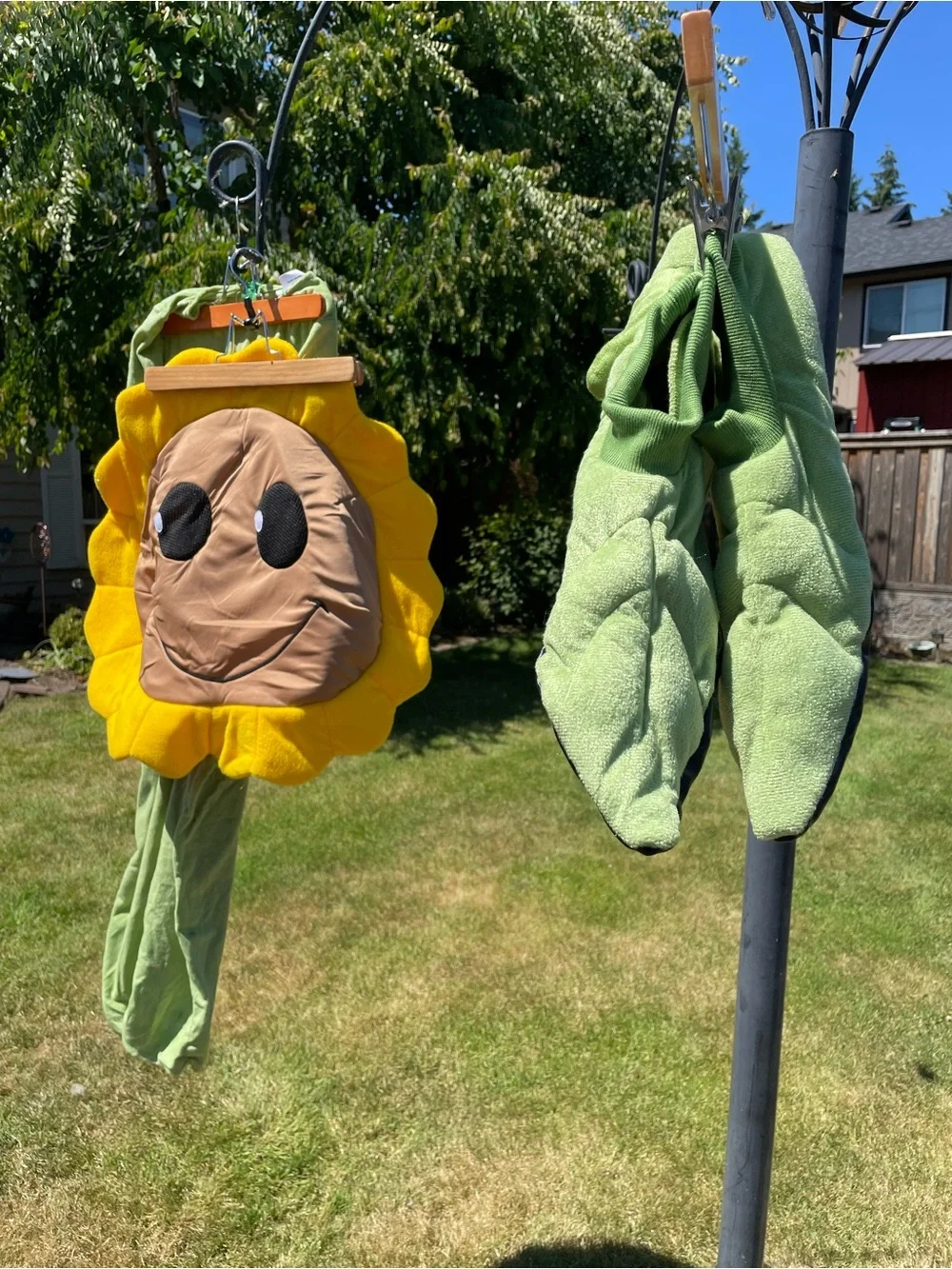 Plants Vs Zombies Sunflower Costume M